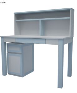 Bàn học kèm cabinet
